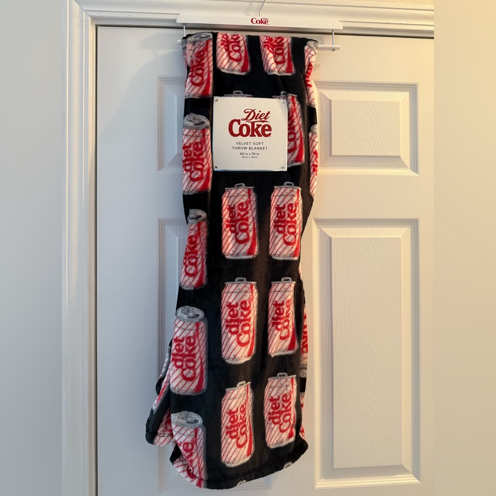 Diet Coke Throw Blanket